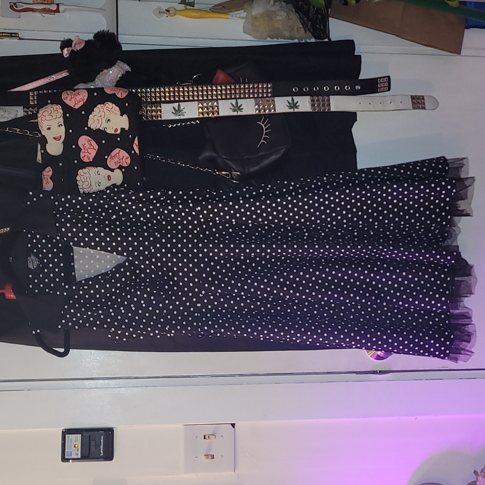 Rockabilly style Polka Dot dress